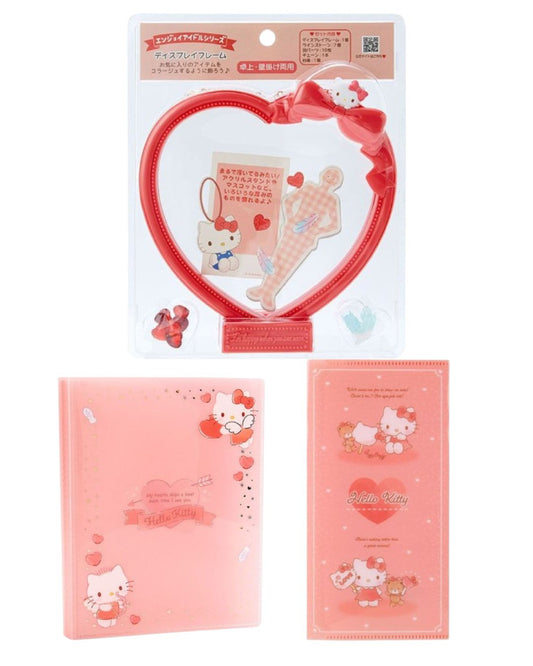 Sanrio Hello Kitty (Enjoy Idol) Ticket Holder, Photo Album, and Display Frame Set