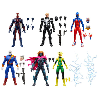 Marvel Legends Spider-Man Retro 6-Inch Action Figures 2025 Wave 1 Case of 6