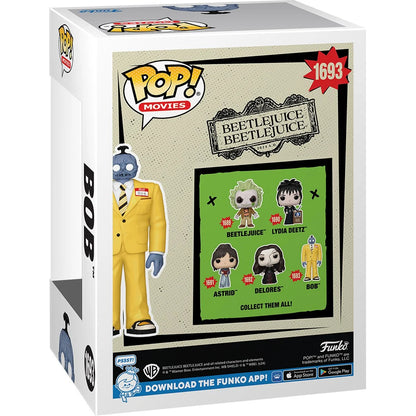 Funko Pop! Beetlejuice 2 Bob Yellow Suit Vinyl Figure #1693