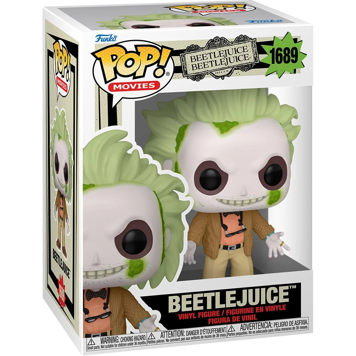 Funko Pop! Beetlejuice 2 Beetlejuice Vinyl Figure #1689