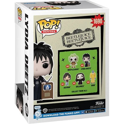 Funko Pop! Beetlejuice 2 Lydia Deetz with TV Vinyl Figure #1690