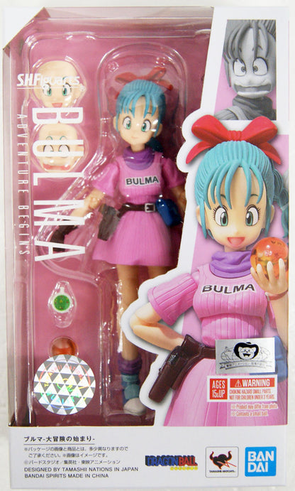 S.H. Figuarts Bulma Action Figure (Dragon Ball -Beginning of a Great Adventure)