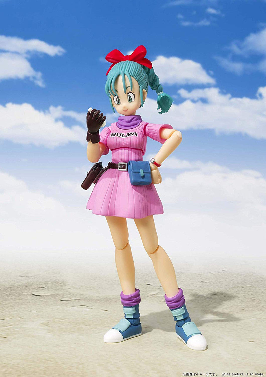 S.H. Figuarts Bulma Action Figure (Dragon Ball -Beginning of a Great Adventure)