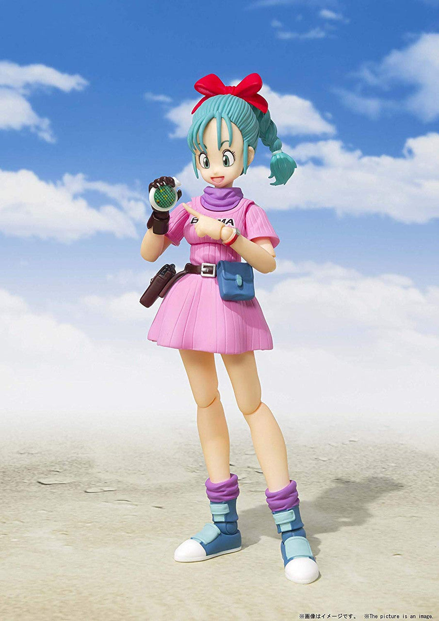 S.H. Figuarts Bulma Action Figure (Dragon Ball -Beginning of a Great Adventure)