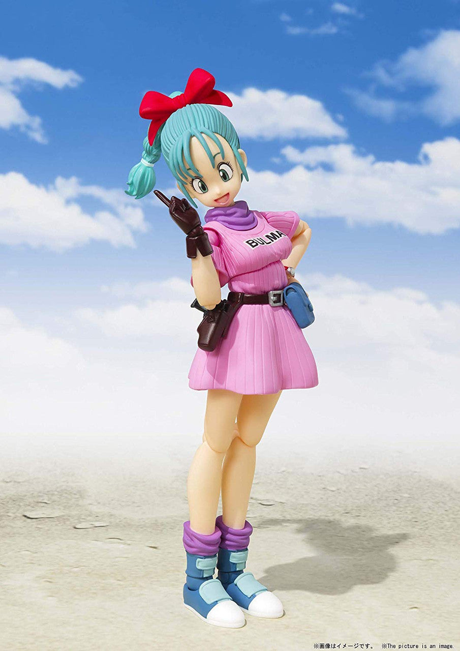 S.H. Figuarts Bulma Action Figure (Dragon Ball -Beginning of a Great Adventure)