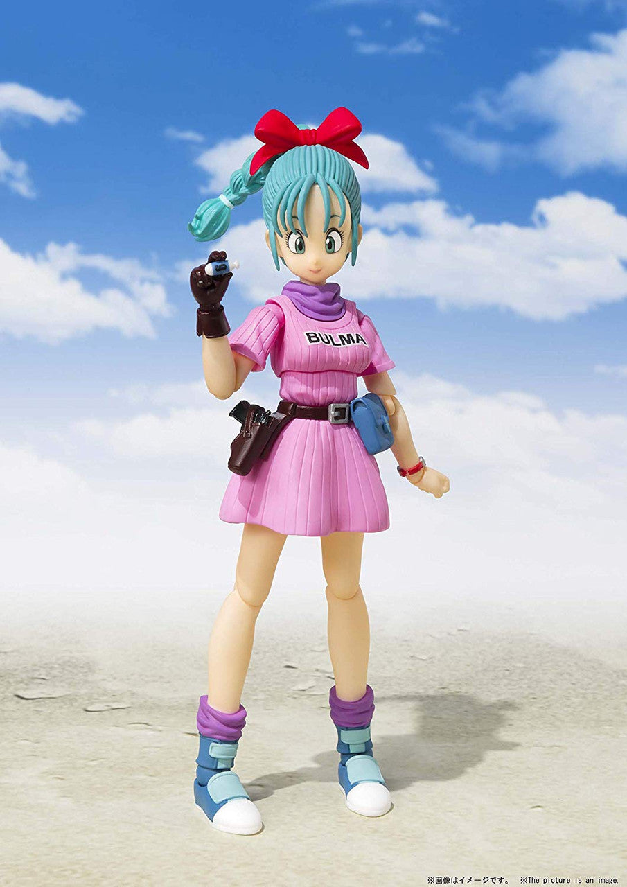 S.H. Figuarts Bulma Action Figure (Dragon Ball -Beginning of a Great Adventure)