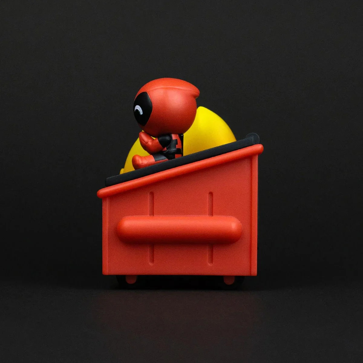 Deadpool Dumpster Fire Vinyl Figure by 100% Soft