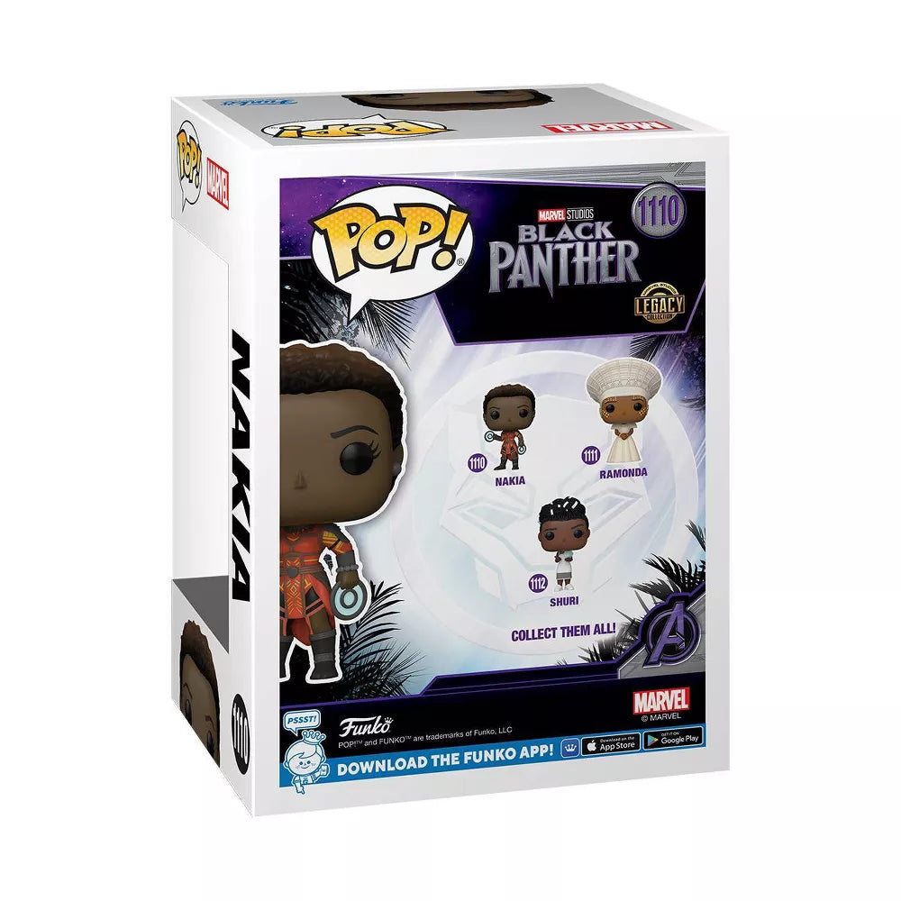 Funko Pop! Marvel Black Panther Legacy Collection set of 3 Vinyl Figures with protector box