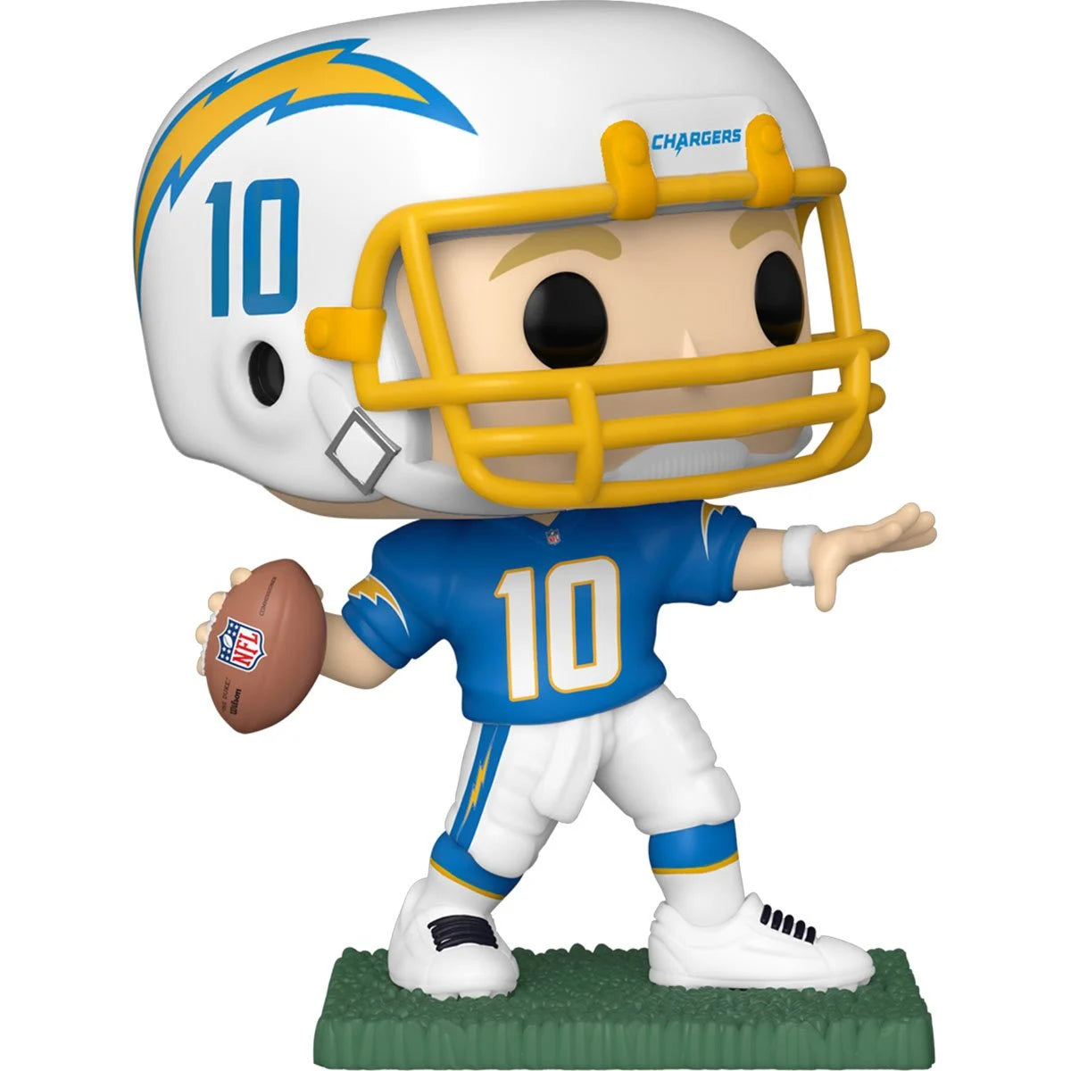 Funko Pop! NFL Chargers Justin Herbert (Home Uniform) Vinyl Figure #162