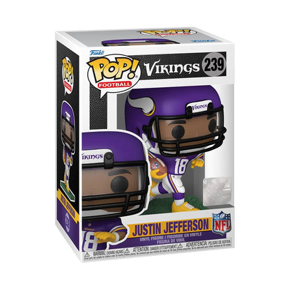 Funko Pop! NFL Vikings Justin Jefferson Vinyl Figure #239