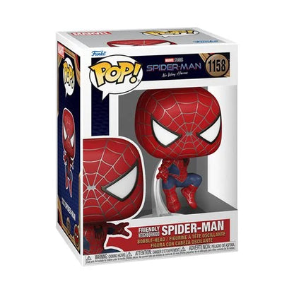 Funko Pop! Marvel Spider-Man: NWH Series 3 Wave 2 Vinyl Figure Set of 4 with protector box