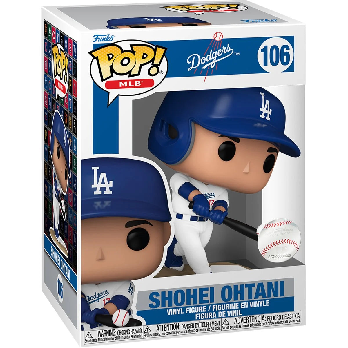 Funko Pop! MLB Dodgers Shohei Ohtani (Home) Vinyl Figure #106