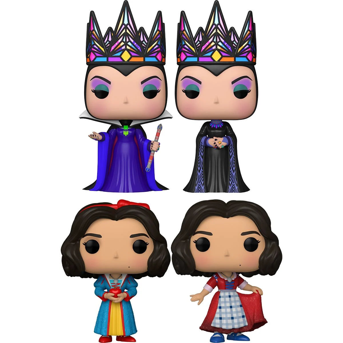 Funko Pop! Snow White Live Action Vinyl Figure Wave 1 set of 4