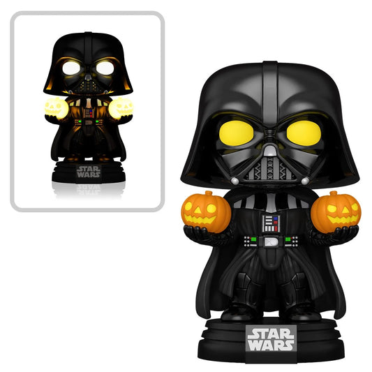 Super Funko Pop! Star Wars Darth Vader Halloween Light-Up Vinyl Figure #727