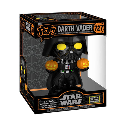 Super Funko Pop! Star Wars Darth Vader Halloween Light-Up Vinyl Figure #727