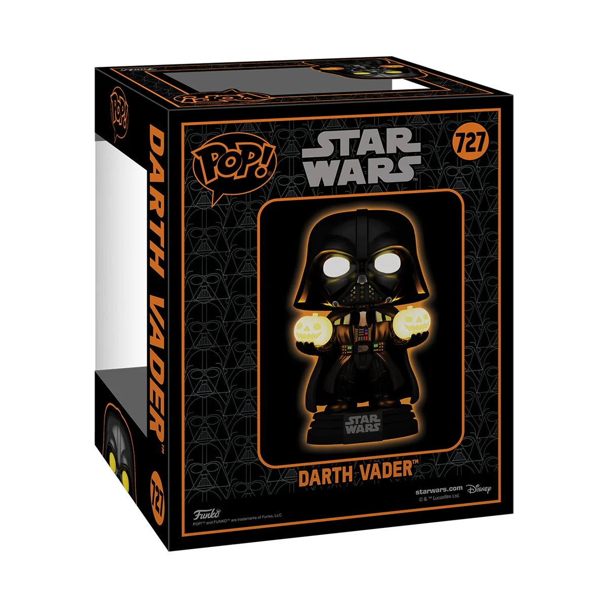 Super Funko Pop! Star Wars Darth Vader Halloween Light-Up Vinyl Figure #727