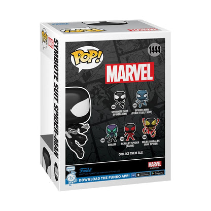 Funko Pop! Spider-Man Comics Symbiote Suit Spider-Man Vinyl Figure #1444