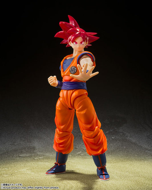 S.H.Figuarts Dragon Ball Super - Super Saiyan God Son Goku (Instilled with the Light of Righteous Hearts) Action Figure