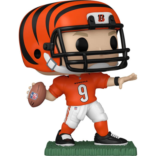 Funko Pop! NFL Cincinnati Bengals Joe Burrow Vinyl Figure #168 with protector box