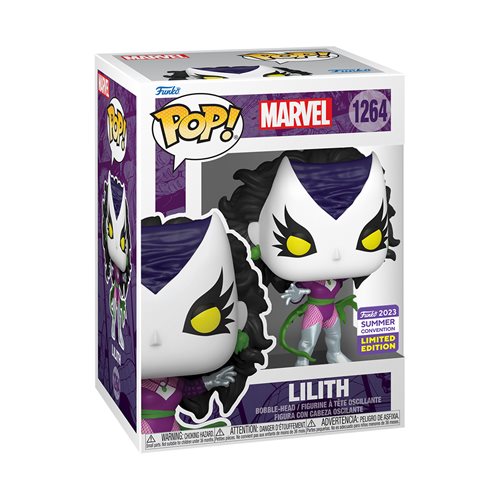 Funko Pop! Marvel Lilith Vinyl Figure #1264 - 2023 Convention Exclusive with protector box