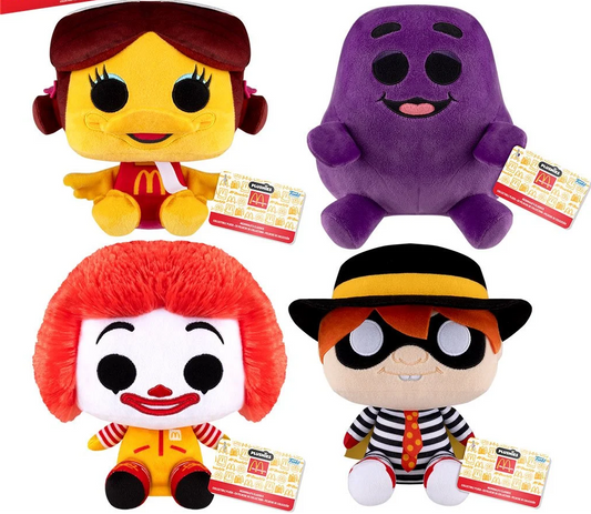 McDonalds 7-Inch Funko Plush Set of 4