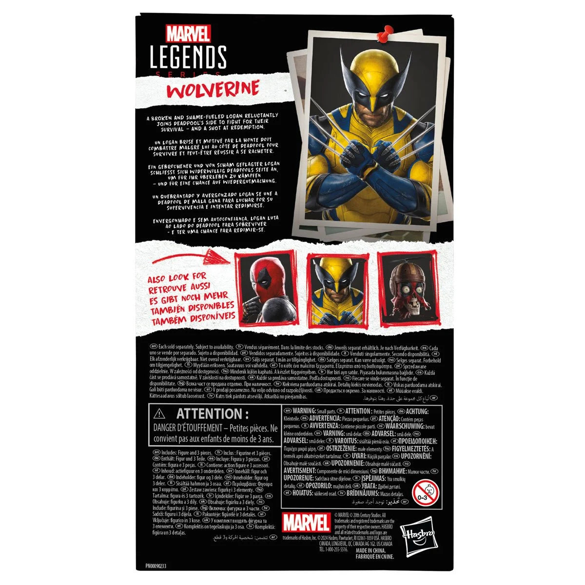 Marvel Legends Deadpool & Wolverine - Wolverine 6-Inch Action Figure