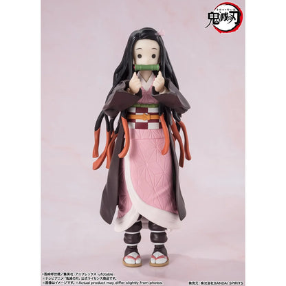 S.H.Figuarts Demon Slayer: Kimetsu No Yaiba Nezuko Kamado Action Figure