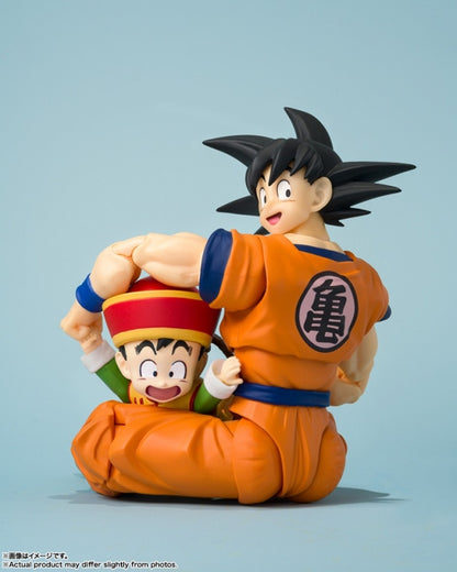 S.H.Figuarts Dragon Ball Z Son Goku and Son Gohan - Kid and Kintoun 2024 SDCC Exclusive