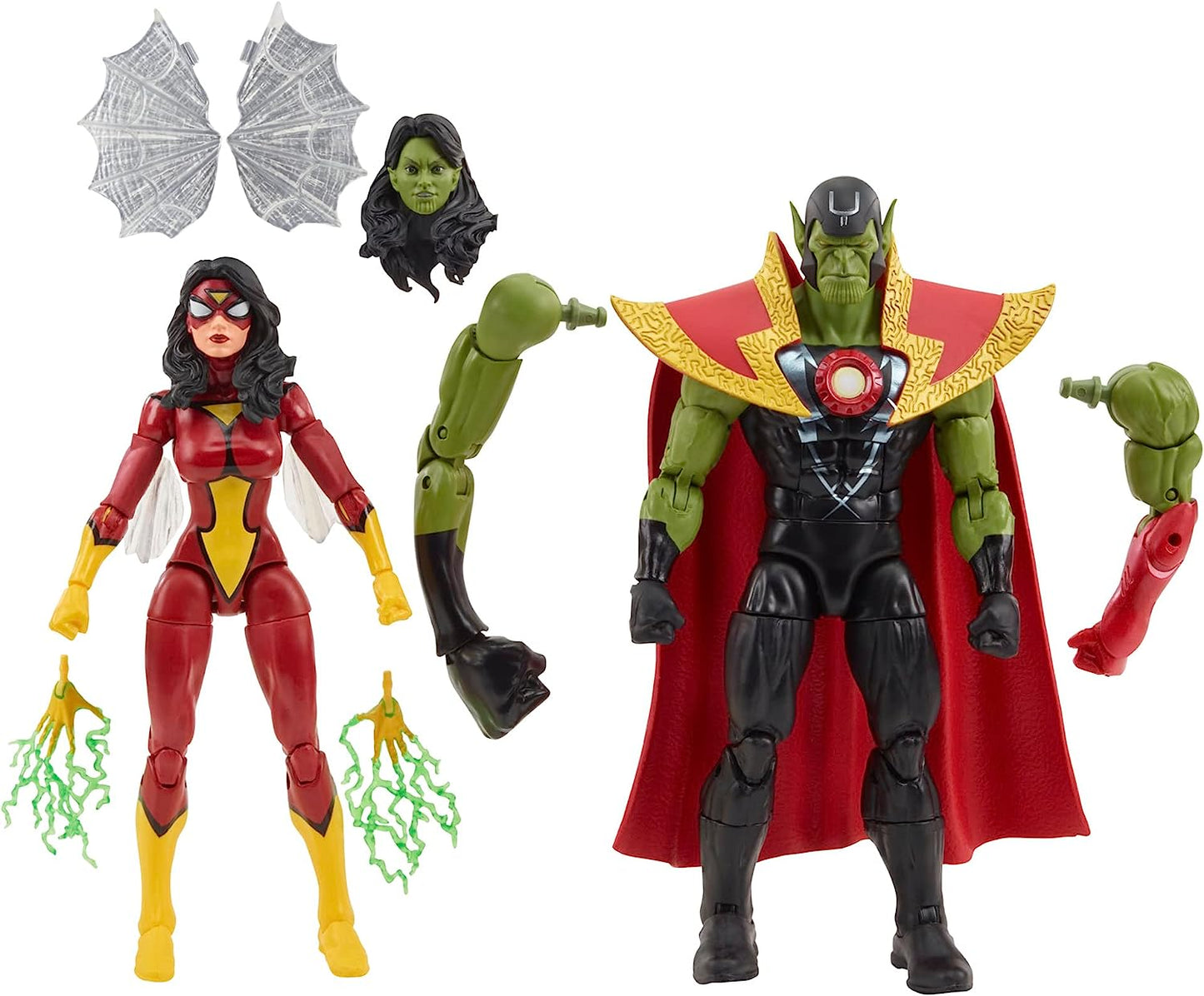 Marvel Legends Series Skrull Queen and Super-Skrull