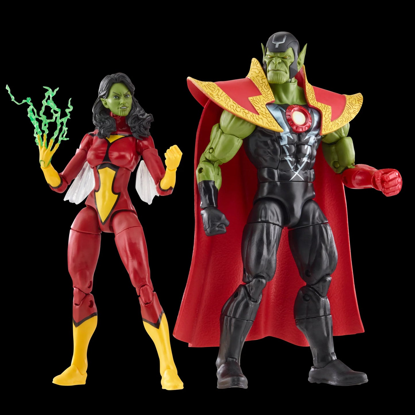 Marvel Legends Series Skrull Queen and Super-Skrull