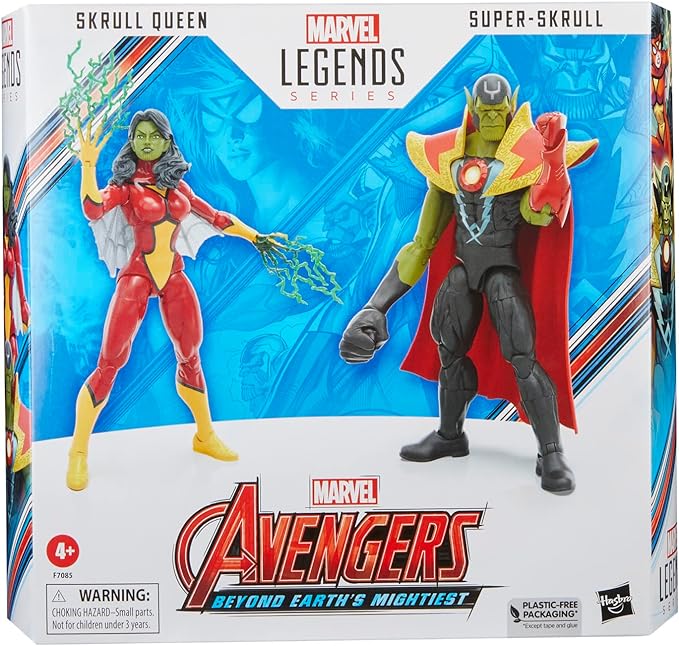 Marvel Legends Series Skrull Queen and Super-Skrull