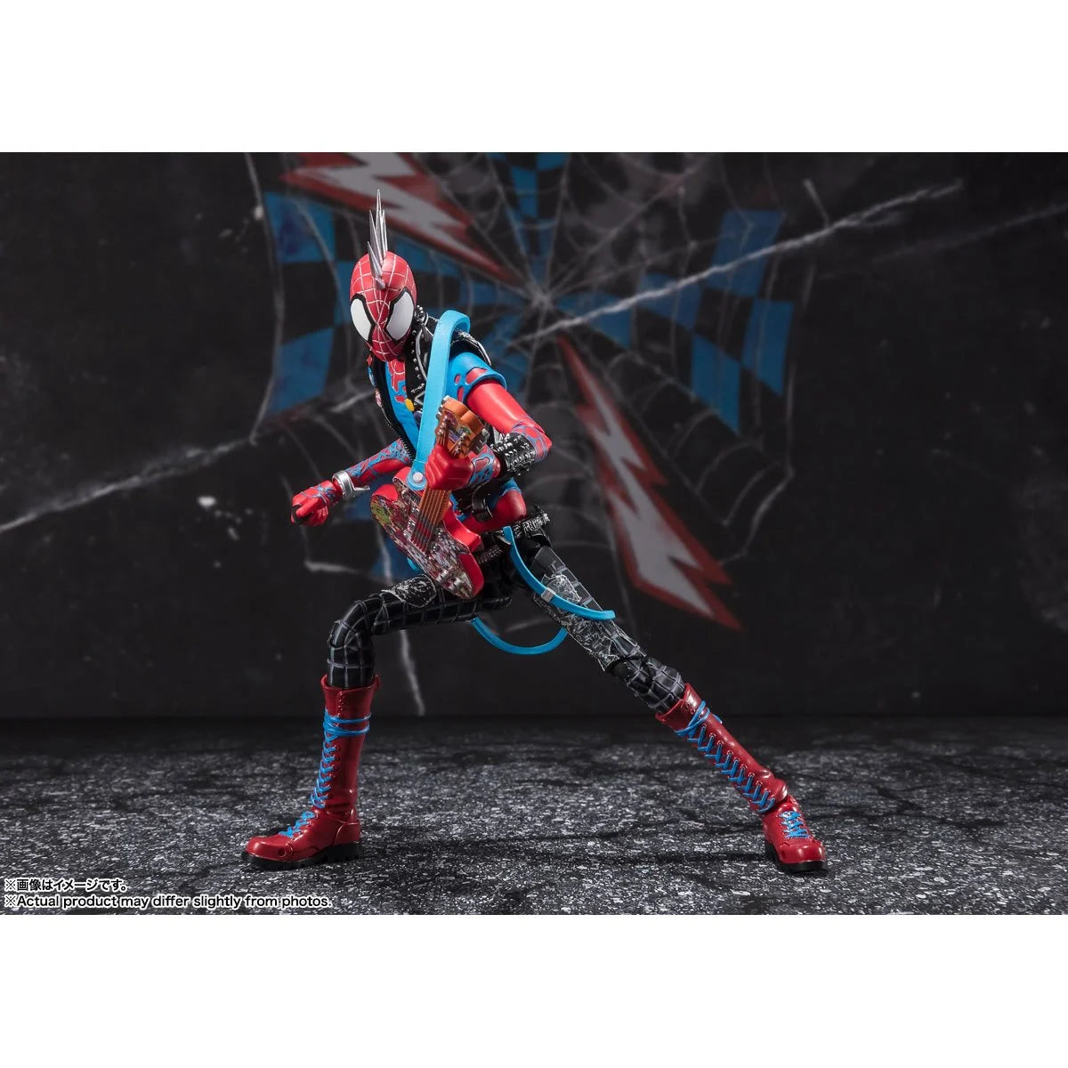 S.H.Figuarts Spider-Man: Across the Spider-Verse Spider-Punk Action Fi ...