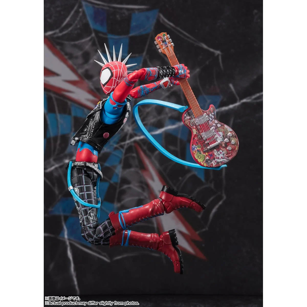 S.H.Figuarts Spider-Man: Across the Spider-Verse Spider-Punk Action Fi ...