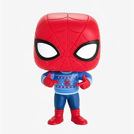 Funko Pop! Marvel Holiday Spider-Man Ugly Sweater Vinyl Figure #397 – I ...