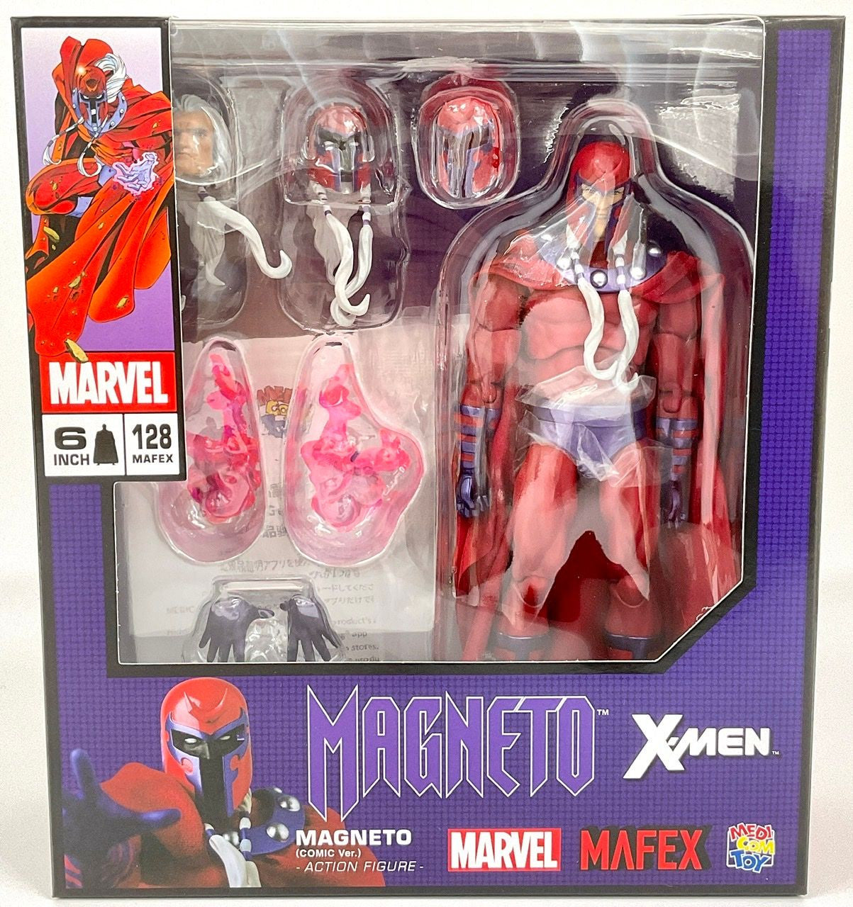 MAFEX No.128 Magneto Action Figure – I Sell Toys 4 Fun