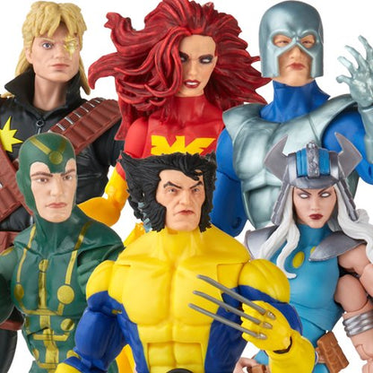 Marvel Comics The Uncanny X-Men Retro 6-Inch Action Figures Wave 1 Case of 6 figures